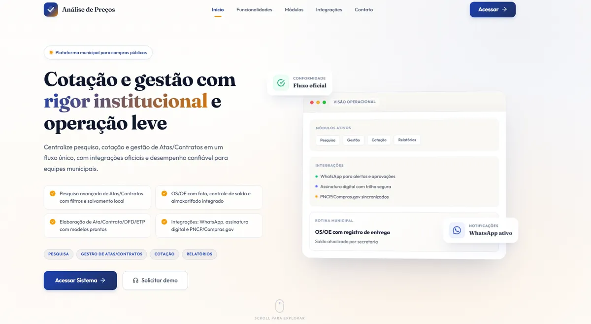 Plataforma de Compras Publicas